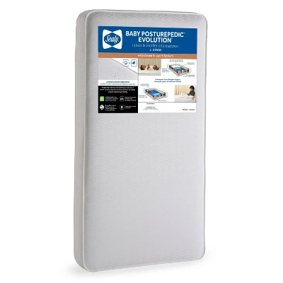 Sealy Baby Posturepedic Evolution 2-Stage Crib Mattress And Toddler Mattress 3 Sealy Baby Posturepedic Evolution 2-Stage Crib Mattress And Toddler Mattress