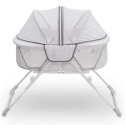 Delta Children EZ Fold Ultra Compact Travel Bassinet - Gray 11 Delta Children EZ Fold Ultra Compact Travel Bassinet - Gray -Baby Products GUEST 0206b701 94f5 4198 a707 f3f8b23cc69d