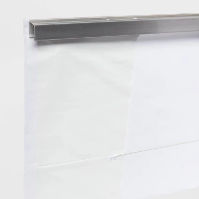 30" X 64" Blackout Roman Kids' Shade White - Pillowfort™ 6 30" X 64" Blackout Roman Kids' Shade White - Pillowfort™ - Image 4