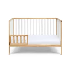 Baby Cache Deux Remi 3-in-1 Convertible Island Crib - Natural/White -Baby Products GUEST 05f76795 d78b 42fa 9831 bfabd42cd131