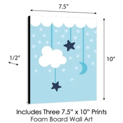 Big Dot Of Happiness Baby Boy - Blue Nursery Wall Art And Kids Room Decorations - Gift Ideas - 7.5 X 10 Inches - Set Of 3 Prints 9 Big Dot Of Happiness Baby Boy - Blue Nursery Wall Art And Kids Room Decorations - Gift Ideas - 7.5 X 10 Inches - Set Of 3 Prints -Baby Products GUEST 06a0bcab cef9 49cb 92aa 0964b986ea78