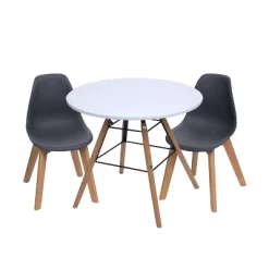 3pc Modern Kids' Round Table And Chair Set - Gift Mark -Baby Products GUEST 06aaa1eb 0f0c 4cda 994d 83e7bc187bfe