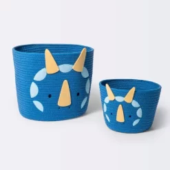 Coiled Rope Forest Animal Small Round Storage Basket - Dinosaur - Cloud Island™ 7 Coiled Rope Forest Animal Small Round Storage Basket - Dinosaur - Cloud Island™ -Baby Products GUEST 06af51e5 9caf 46b1 b180 4b97d333aeac