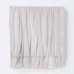 Crib Skirt Tulle - Cloud Island™ Gray