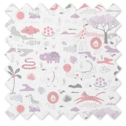 Jungle Safari Girls Lilac/Coral 2 Pack Muslin Swaddling Blanket 16 Jungle Safari Girls Lilac/Coral 2 Pack Muslin Swaddling Blanket -Baby Products GUEST 0b7bce62 549e 4c45 9b08 ac3ed3bde9f4