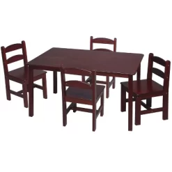 5pc Kids' Rectangle Table And Chair Set - Gift Mark -Baby Products GUEST 0c6eee54 3834 4a35 a354 b1b1257b57c6