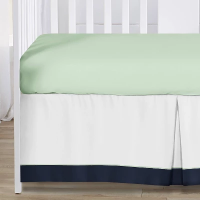 Sweet Jojo Designs Crib Bedding Set - Navy And Mint Woodsy - 4pc 4 Sweet Jojo Designs Crib Bedding Set - Navy And Mint Woodsy - 4pc - Image 2