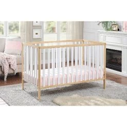 Baby Cache Deux Remi 3-in-1 Convertible Island Crib - Natural/White -Baby Products GUEST 0ea0f4fd 32c1 4c39 8e3c d7fa7cee458e