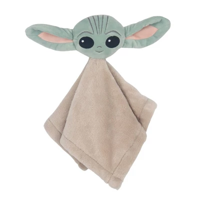 Lambs & Ivy Star Wars Cozy Friends The Child/Baby Yoda Lovey & Door Pillow Gift Set 4 Lambs & Ivy Star Wars Cozy Friends The Child/Baby Yoda Lovey & Door Pillow Gift Set - Image 2