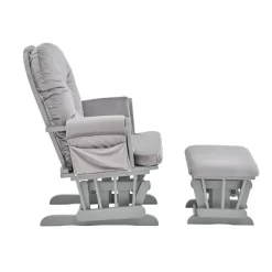 Suite Bebe Mason Glider And Ottoman - Gray Wood And Light Gray Fabric 7 Suite Bebe Mason Glider And Ottoman - Gray Wood And Light Gray Fabric -Baby Products GUEST 0f5f9768 9f60 4725 a371 a696afee6f42