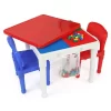 3pc 2 In 1 Square Activity Table With 2 Chairs Blue/Red - Humble Crew 2 3pc 2 In 1 Square Activity Table With 2 Chairs Blue/Red - Humble Crew -Baby Products GUEST 1151d3d3 fa12 4dd8 88db 8f2a9471aaef
