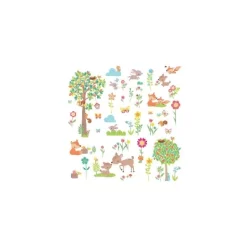 RoomMates Woodland Creatures Peel And Stick Wall Decal -Baby Products GUEST 12b3c8fd 6035 405a bcf5 07003d198d3b