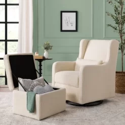 Carter's By DaVinci Adrian Swivel Glider With Storage Ottoman 22 Carter's By DaVinci Adrian Swivel Glider With Storage Ottoman -Baby Products GUEST 134e7021 39b4 48de 91c9 334dee4d9f46