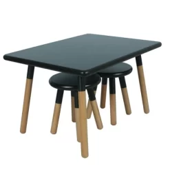 Kids' Dipped Table And Stool Set - ACEssentials 20 Kids' Dipped Table And Stool Set - ACEssentials -Baby Products GUEST 142e299f a6dd 4d76 af9d 0c261bc74c85