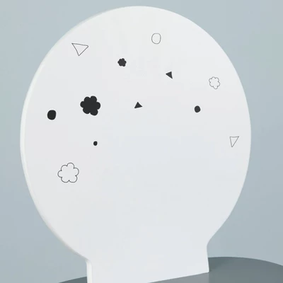 3pc Talori Kids' Table And Chair Set Gray/White - Buylateral 3 3pc Talori Kids' Table And Chair Set Gray/White - Buylateral