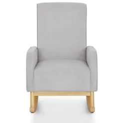 Delta Children Drew Rocking Chair - Cloud Gray And Natural -Baby Products GUEST 15f3e9a2 4066 4a32 aba8 ae8ab1886745
