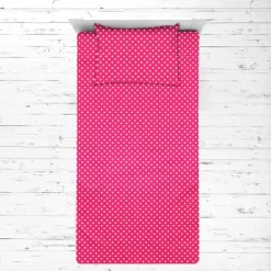 Bacati - Fuschia Pin Dots 3 Pc Cotton Toddler Bed Sheet Set -Baby Products GUEST 19c0ebcb 7ab0 4d91 a4e1 5d8d6c681705
