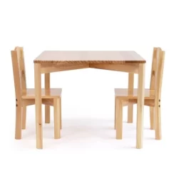 Baby Products 37 3pc Hayden Kids' Table And Chair Set Tan - Humble Crew