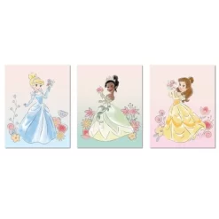 Disney Baby By Lambs & Ivy Disney Princesses Unframed Wall Art