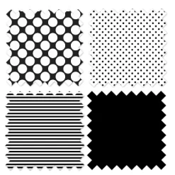 Bacati - Dots Stripes Black/White 4 Pc Toddler Bedding Set -Baby Products GUEST 1ef35a0b d215 45c5 aa57 317519bbcd43