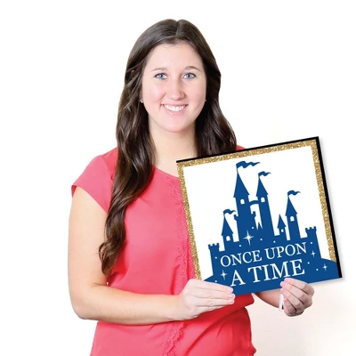 Big Dot Of Happiness Royal Prince Charming - Kids Room, Nursery Decor & Home Decor - 11 X 11 Inches Nursery Wall Art - Set Of 4 Prints For Baby's Room 7 Big Dot Of Happiness Royal Prince Charming - Kids Room, Nursery Decor & Home Decor - 11 X 11 Inches Nursery Wall Art - Set Of 4 Prints For Baby's Room - Image 5