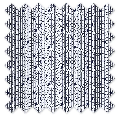 Bacati - Grid Navy 100 Percent Cotton Universal Baby US Standard Crib Or Toddler Bed Fitted Sheet 7 Bacati - Grid Navy 100 Percent Cotton Universal Baby US Standard Crib Or Toddler Bed Fitted Sheet - Image 5