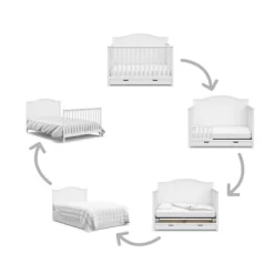Storkcraft Moss 5-in-1 Convertible Crib With Drawer -Baby Products GUEST 1f7defb0 f2aa 4a68 9a73 81545d334151