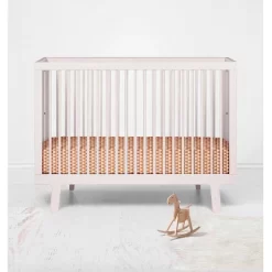 Bacati - Liam Orange Triangles Muslin 100 Percent Cotton Universal Baby US Standard Crib Or Toddler Bed Fitted Sheet 8 Bacati - Liam Orange Triangles Muslin 100 Percent Cotton Universal Baby US Standard Crib Or Toddler Bed Fitted Sheet -Baby Products GUEST 2158b1bd ae22 4d33 a98f b230038bd102