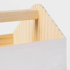 Kids' Wood House Caddy White - Pillowfort™ -Baby Products GUEST 21cf5770 41b7 4c23 83ff 23276780085e