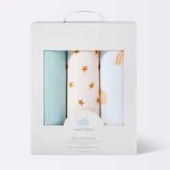 Muslin Swaddle Blankets Rainbows - Cloud Island™ Green 3pk 5 Muslin Swaddle Blankets Rainbows - Cloud Island™ Green 3pk -Baby Products GUEST 224d8131 83b7 4591 832e bb8fc4e51545