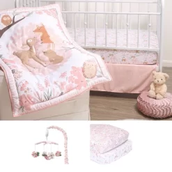 The Peanutshell Fairytale Forest Pink Crib Bedding Set, 3pc To 12 Pc, For Girls 25 The Peanutshell Fairytale Forest Pink Crib Bedding Set, 3pc To 12 Pc, For Girls -Baby Products GUEST 2362b1a5 69a2 49b5 a4f9 707ce70f4d20