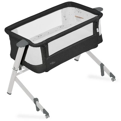 Evolur Stellar Bassinet And Bedside Sleeper - Black 3 Evolur Stellar Bassinet And Bedside Sleeper - Black