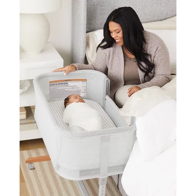 Skip Hop Cozy-Up 2-in-1 Bedside Sleeper & Bassinet 3 Skip Hop Cozy-Up 2-in-1 Bedside Sleeper & Bassinet