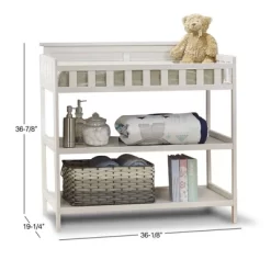 Sorelle Farmhouse Dressing Table - White