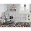 Storkcraft Hoop Glider And Ottoman - Pebble Gray Frame/Light Gray Fabric -Baby Products GUEST 27b0c6c4 3d59 4b5e 988a c572335aac05