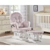 Suite Bebe Mason Glider And Ottoman - White Wood And Pink Fabric 1 Suite Bebe Mason Glider And Ottoman - White Wood And Pink Fabric -Baby Products GUEST 283da0ca a4b8 47cd 88fa eb4e43841ad6