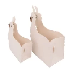 Little Love By NoJo White Llama Felt Storage Caddy - 2pc 7 Little Love By NoJo White Llama Felt Storage Caddy - 2pc -Baby Products GUEST 2b693164 e249 40f1 b467 5df86a446150