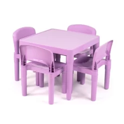 5pc Kids' Lightweight Plastic Table And Chair Set - Humble Crew 9 5pc Kids' Lightweight Plastic Table And Chair Set - Humble Crew -Baby Products GUEST 2be59cf3 827e 4200 912f d31c93d8a0a1