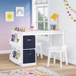 Kids' Art Activity Table With Storage White - RiverRidge Home -Baby Products GUEST 2c3a1141 403c 43ba b631 4e89f537ea11