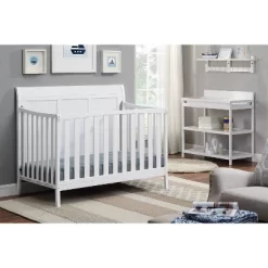 Suite Bebe Shailee 4-in-1 Convertible Crib - White -Baby Products GUEST 2d9b74f4 29e3 47a1 ac88 fe9974b3dbff