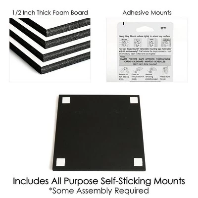 Big Dot Of Happiness Paris, Ooh La La - Kids Room, Nursery Decor And Home Decor - 11 X 11 Inches Kids Wall Art - Set Of 4 Prints 6 Big Dot Of Happiness Paris, Ooh La La - Kids Room, Nursery Decor And Home Decor - 11 X 11 Inches Kids Wall Art - Set Of 4 Prints - Image 4