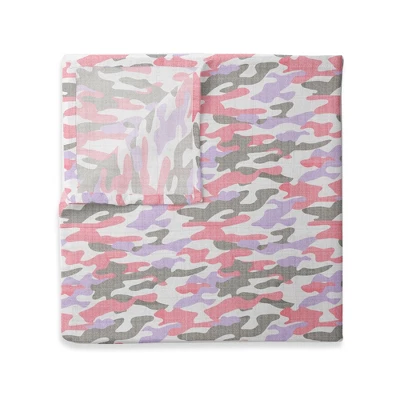 Jungle Safari Girls Lilac/Coral 2 Pack Muslin Swaddling Blanket 7 Jungle Safari Girls Lilac/Coral 2 Pack Muslin Swaddling Blanket - Image 5