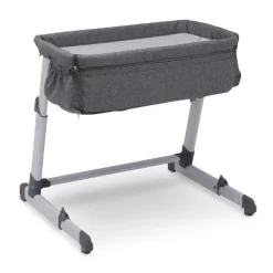 Simmons Kids' Dream Bedside Baby Bassinet Sleeper With Breathable Mesh And Adjustable Heights - Lightweight Portable Crib - Gray 21 Simmons Kids' Dream Bedside Baby Bassinet Sleeper With Breathable Mesh And Adjustable Heights - Lightweight Portable Crib - Gray -Baby Products GUEST 32696939 c472 4e3d ab40 94a64aecb812