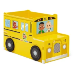 Delta Children Cocomelon School Bus Toy Box - Greenguard Gold Certified -Baby Products GUEST 3291173a 7e67 48a8 a161 3a020f6da6fa