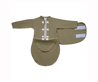 Embe 0-3mo Long Sleeve Swaddle Sack, Convertible, Arms-In/Arms-Out, Legs-In/Legs-Out, 3-Pack 8 Embe 0-3mo Long Sleeve Swaddle Sack, Convertible, Arms-In/Arms-Out, Legs-In/Legs-Out, 3-Pack - Image 6