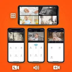 MobiCam Multi-Purpose, WiFi Video Baby Monitor - Baby Monitoring System - WiFi Camera With 2-way Audio, Recording -Baby Products GUEST 33180b9a 3506 45eb b558 f0c220b5b2d3