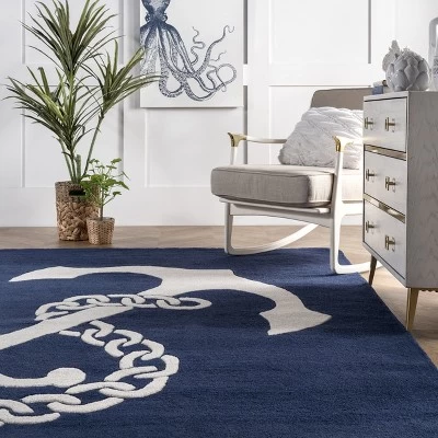 NuLOOM Hand Tufted Set Sail Area Rug 9 NuLOOM Hand Tufted Set Sail Area Rug - Image 7