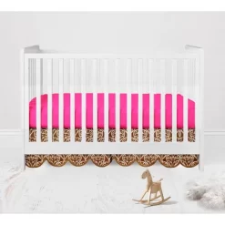 Bacati - Damask Pink Fuschia Chocolate 4 Pc Crib Bedding Set With Diaper Caddy -Baby Products GUEST 3cd1eb99 c588 42d2 bbe8 47904fc5ecbe