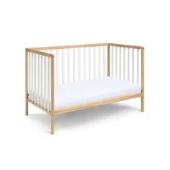 Baby Cache Deux Remi 3-in-1 Convertible Island Crib - Natural/White -Baby Products GUEST 3df7c9cc cfbd 47b3 992a ba895cd78711