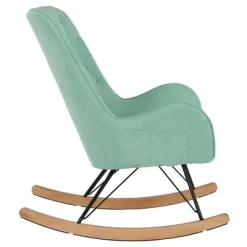 Baby Relax Zander Rocker Chair With Side Storage Pockets Teal -Baby Products GUEST 44b8dc08 08b5 45c8 aa8e ab3a56208d00